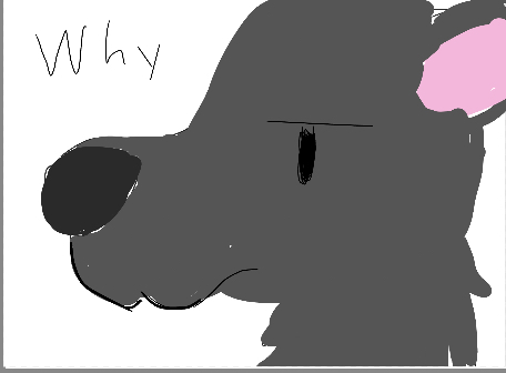 High Quality Why wolf face Blank Meme Template