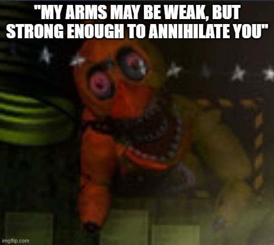 Withered Chica Voicelines (Redraw later?) in 2023