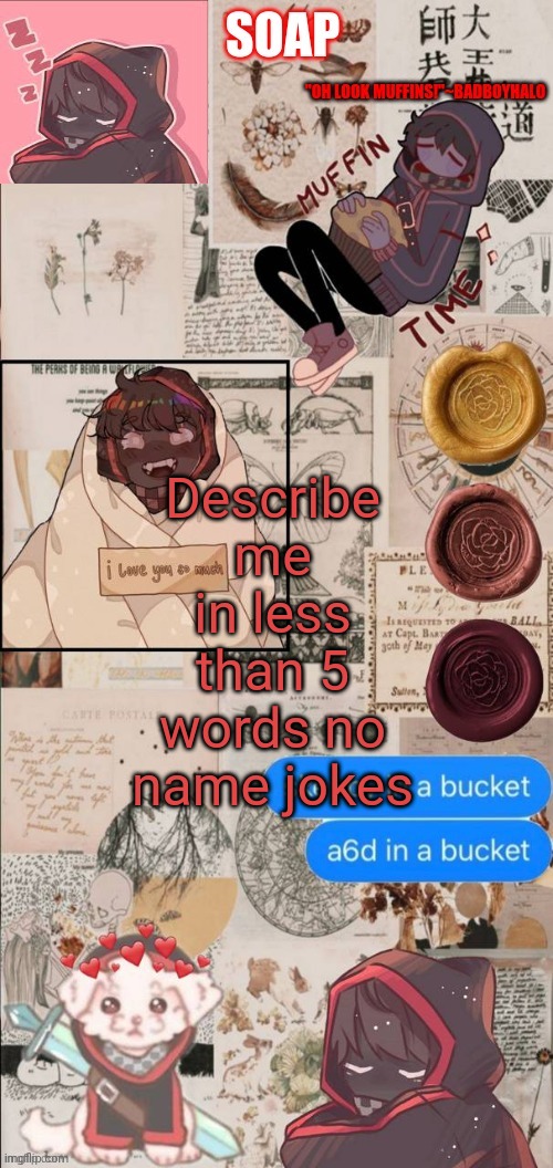 Thanks yachi! | Describe me in less than 5 words no name jokes | image tagged in thanks yachi | made w/ Imgflip meme maker