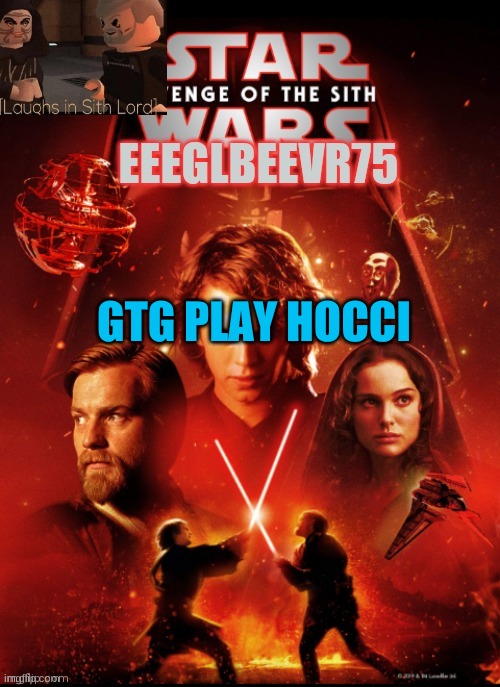 hocci hoky hockey | GTG PLAY HOCCI | image tagged in eeglbeevr75's other announcement | made w/ Imgflip meme maker