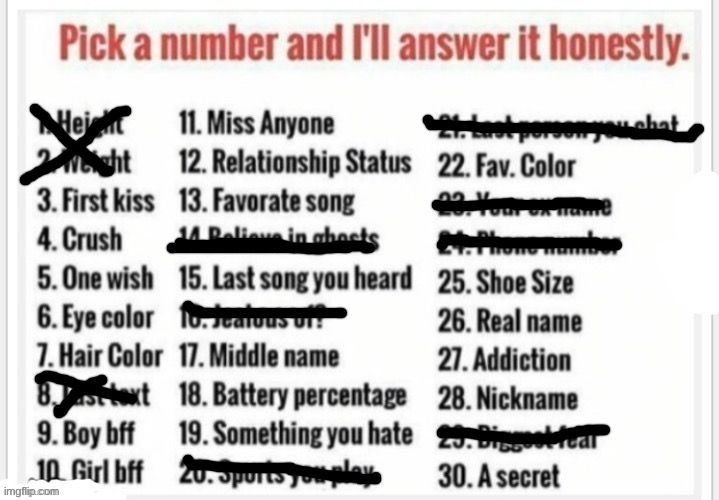pick a number | image tagged in pick a number | made w/ Imgflip meme maker