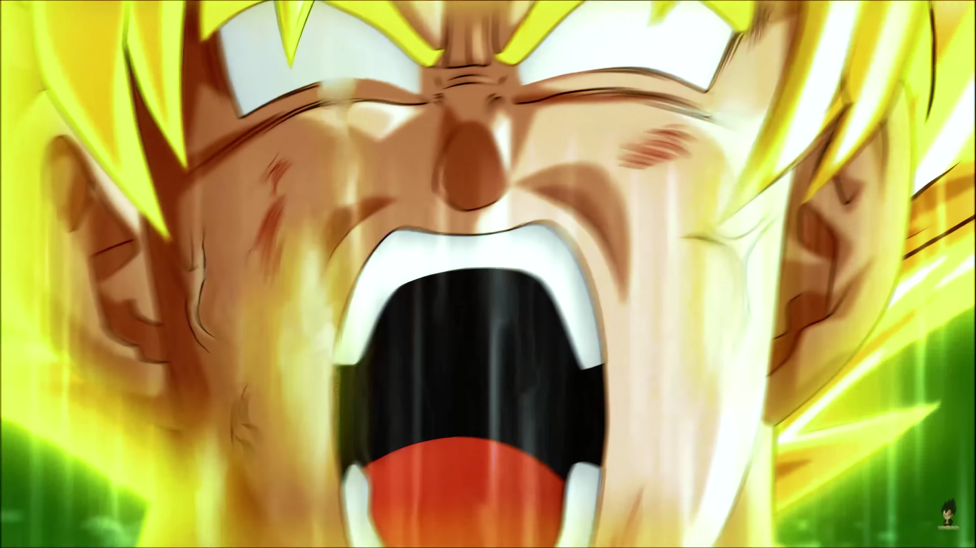 High Quality The Super Saiyan Blank Meme Template