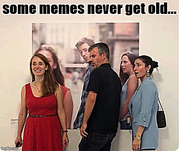 [Distracted Boyfriend, 10-year reunion] | image tagged in growing up,growing older,distracted boyfriend,distracted,memes about memes,memes | made w/ Imgflip meme maker