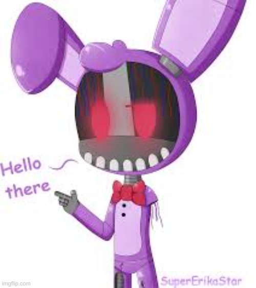Hey there! (I'm new to this cult, so..) | image tagged in fnaf_bonnie | made w/ Imgflip meme maker