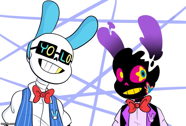 bunny ears. | image tagged in memes,funny,ships,sans,undertale | made w/ Imgflip meme maker
