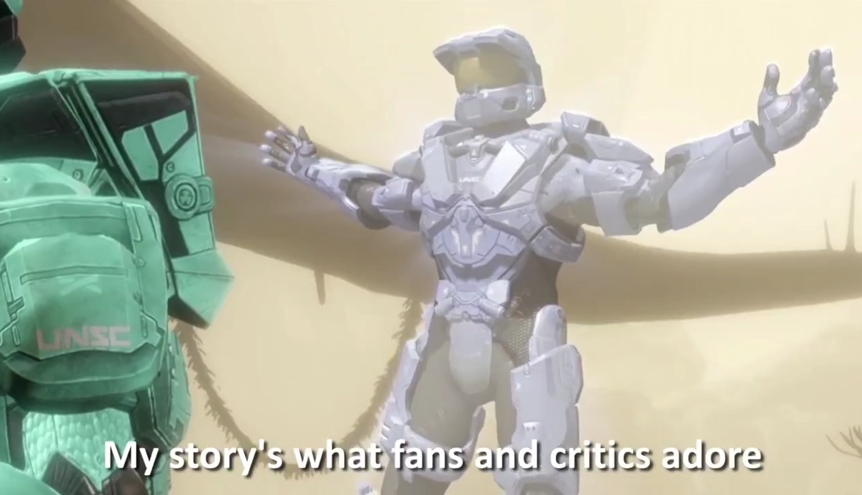 My story's what fans and critics adore Blank Meme Template