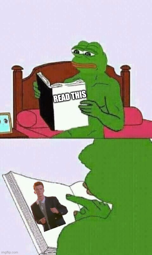 Pepe frog book | READ THIS | image tagged in pepe frog book | made w/ Imgflip meme maker