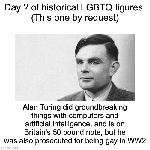 alan turing why are you gay meme