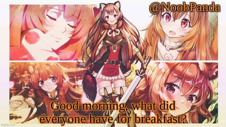Hmmm? | Good morning, what did everyone have for breakfast? | image tagged in noobpanda | made w/ Imgflip meme maker