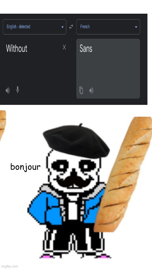 help me | bonjour | image tagged in memes,buff doge vs cheems | made w/ Imgflip meme maker