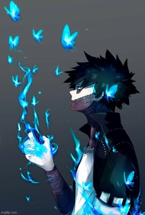 Here you go :D | image tagged in dabi | made w/ Imgflip meme maker