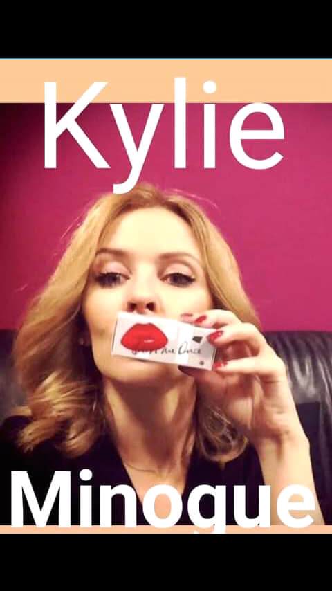 Kylie Minogue kiss me once Blank Meme Template