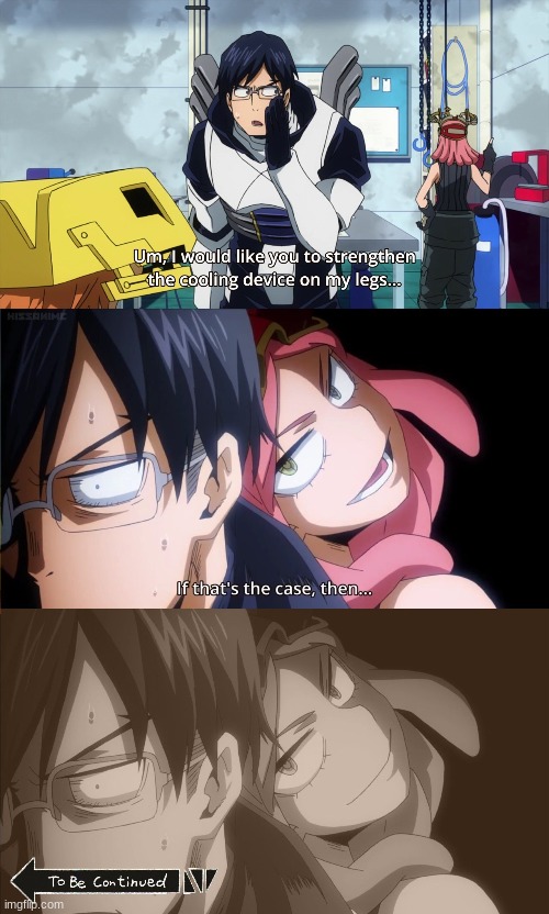 oh no~ | image tagged in tenya | made w/ Imgflip meme maker