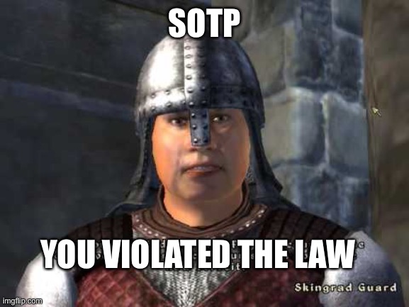 Stop you violated the law | SOTP YOU VIOLATED THE LAW | image tagged in stop you violated the law | made w/ Imgflip meme maker
