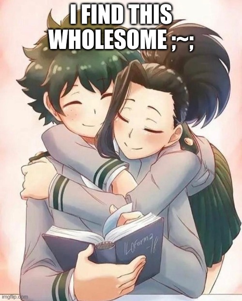 I FIND THIS WHOLESOME ;~; | made w/ Imgflip meme maker