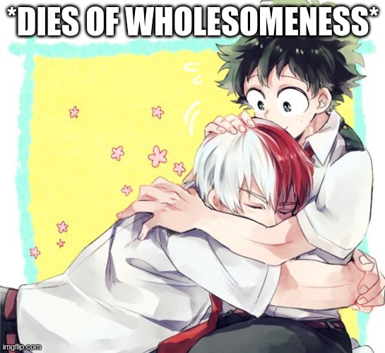 *DIES OF WHOLESOMENESS* | made w/ Imgflip meme maker