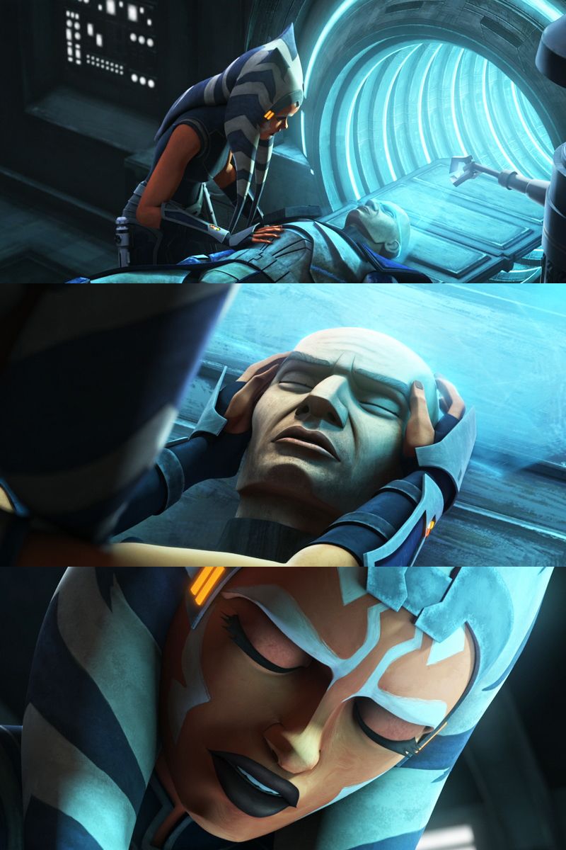 Ahsoka I am one with the force, the force is with me Blank Meme Template