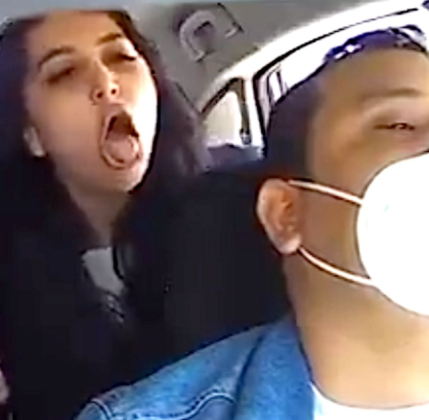 arna kimiai uber driver abuse woman hit Blank Meme Template