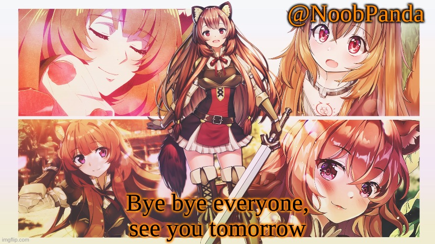 BYYYYYYYEEEEEE | Bye bye everyone, see you tomorrow | image tagged in noobpanda | made w/ Imgflip meme maker