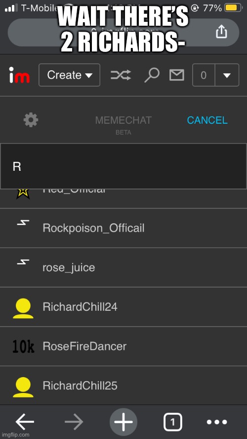 WAIT THERE’S 2 RICHARDS- | made w/ Imgflip meme maker