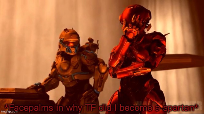 Vale Why did I become a spartan | image tagged in vale why did i become a spartan | made w/ Imgflip meme maker