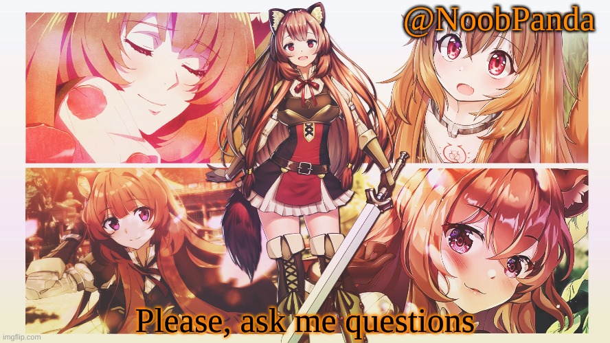 Pwease? | Please, ask me questions | image tagged in noobpanda | made w/ Imgflip meme maker