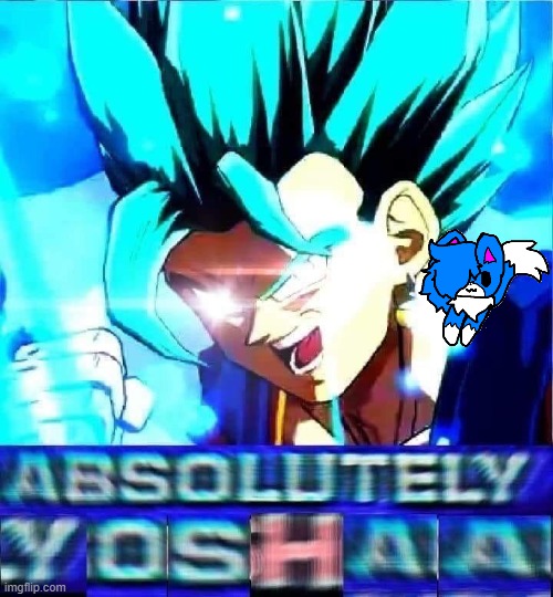 Absolutely Yosha, Shoulder Cloud! | image tagged in absolutely yoshaa | made w/ Imgflip meme maker