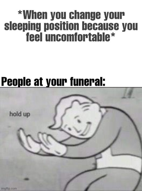 LOL | image tagged in fallout hold up,funny,dark humor,wtf,they had us in the first half not gonna lie | made w/ Imgflip meme maker