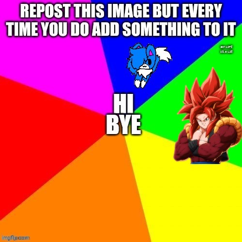 Gogeta Super Saiyan 4 | image tagged in gogeta,dragon ball,challenge,super saiyan | made w/ Imgflip meme maker