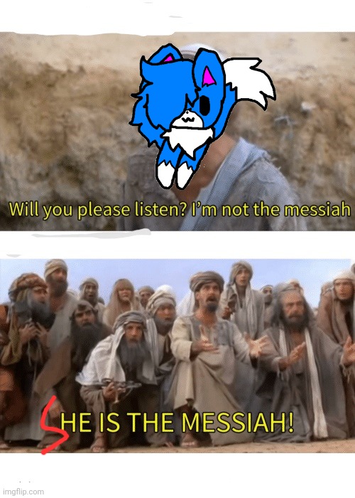 He is the messiah | image tagged in he is the messiah | made w/ Imgflip meme maker