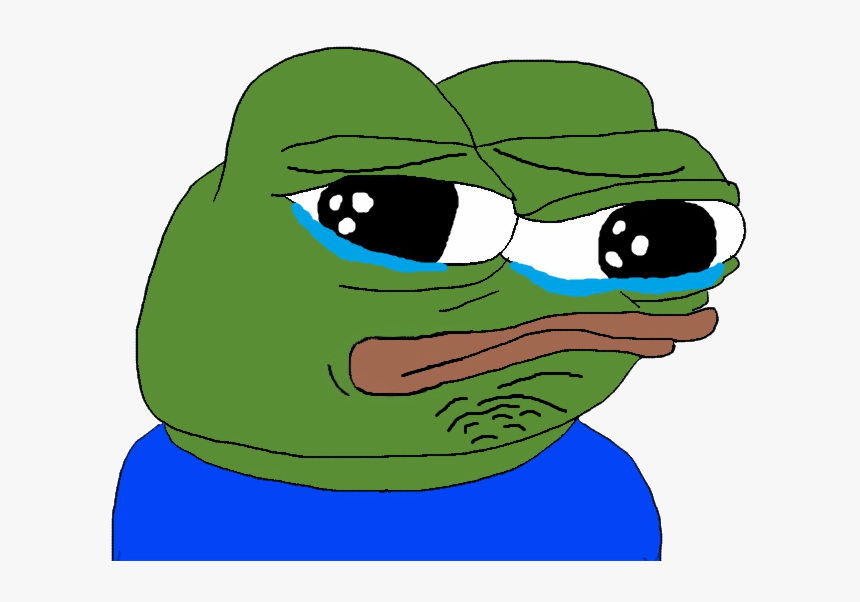 Crying Pepe Blank Template Imgflip