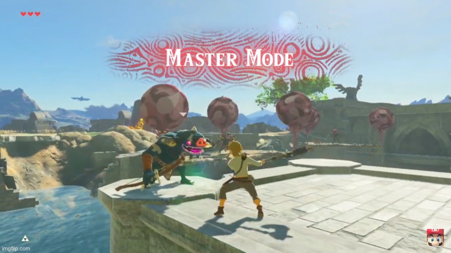 Zelda Master Mode | image tagged in zelda master mode | made w/ Imgflip meme maker