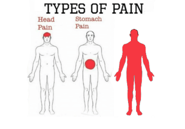Types of Pain Blank Meme Template