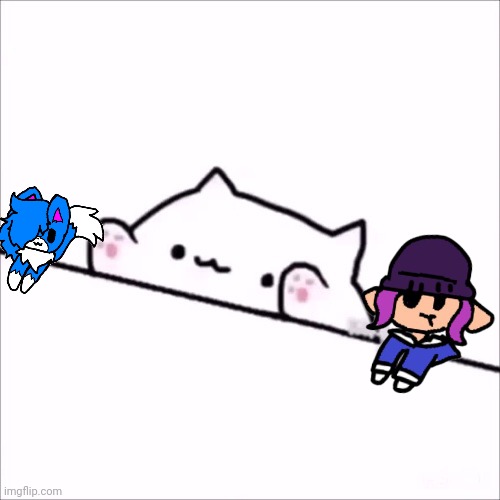 Cuz bored | image tagged in bongo cat | made w/ Imgflip meme maker