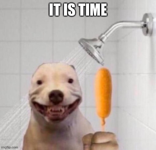 IT IS TIME | made w/ Imgflip meme maker