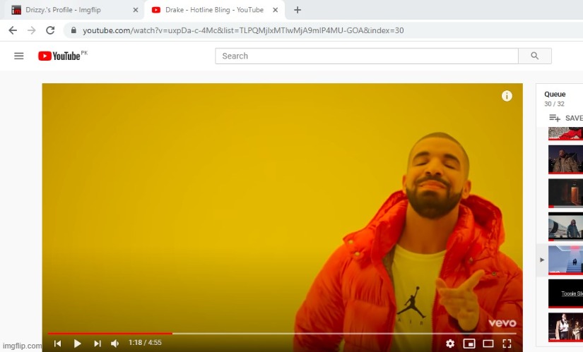 I do this first thing I wake up. If I get it first try, it's a lucky day. | image tagged in drake hotline bling | made w/ Imgflip meme maker