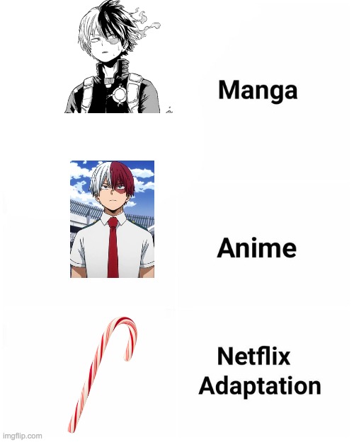 Image tagged in manga anime netflix adaption - Imgflip