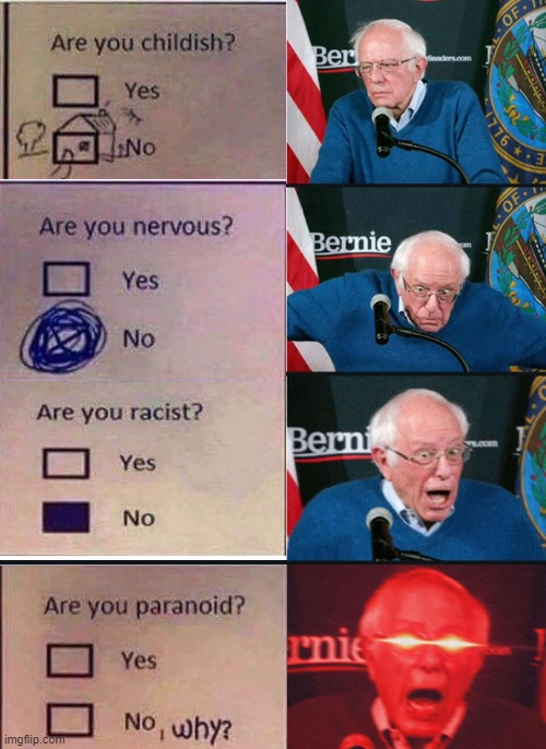 Wakanda nonsense is this | image tagged in bernie sanders reaction nuked | made w/ Imgflip meme maker