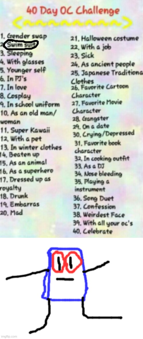 Icy does not need a swimsuit he only needs goggles | image tagged in e | made w/ Imgflip meme maker