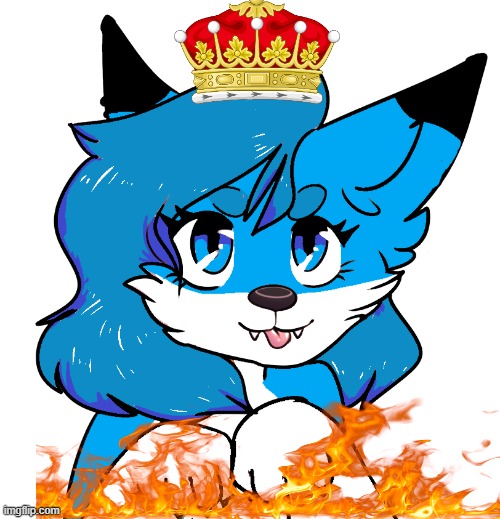 (clouds fursona and art)God save the prom queen Teenage daydream Just another dressed up heartbreak God save the prom queen | image tagged in queen,cloud | made w/ Imgflip meme maker