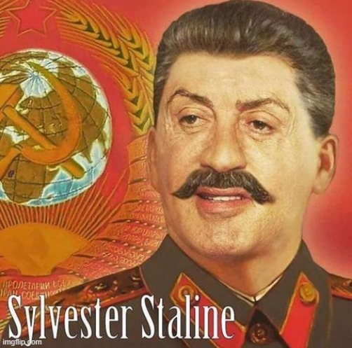 Sylvester Staline | image tagged in sylvester staline | made w/ Imgflip meme maker