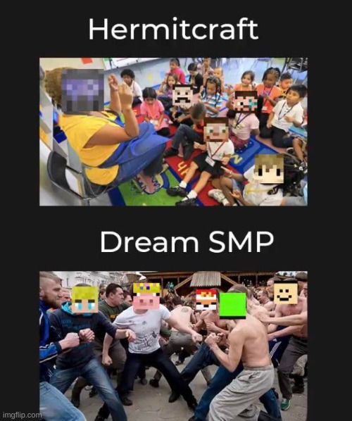 dream smp is chaotic | image tagged in teamwork makes the dream work | made w/ Imgflip meme maker