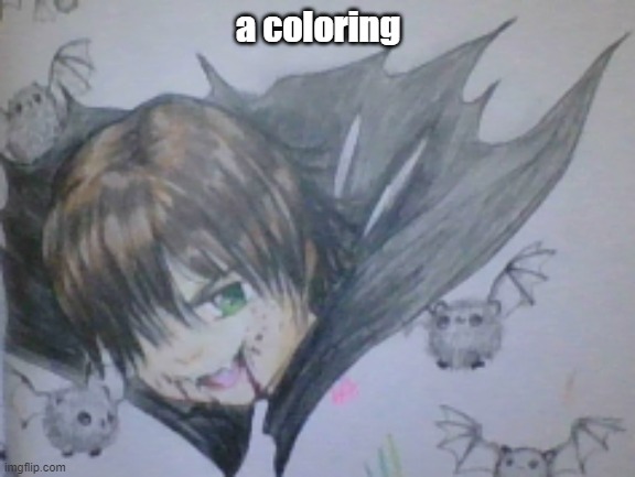 a coloring | made w/ Imgflip meme maker