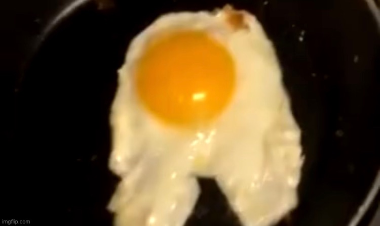 everybody gangsta until your breakfast becomes an among us reference | image tagged in memes,funny,among us | made w/ Imgflip meme maker