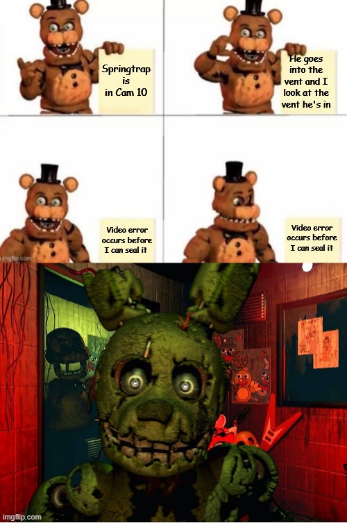 fnaf withered freddy Memes & GIFs - Imgflip