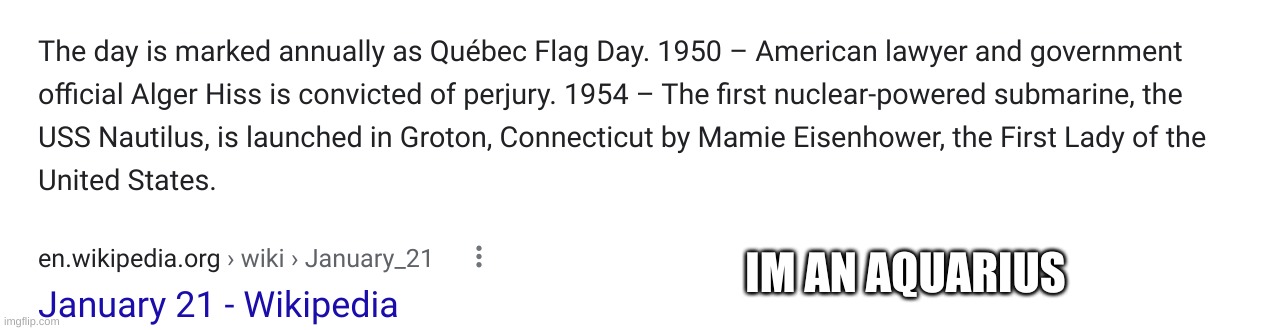 IM AN AQUARIUS | made w/ Imgflip meme maker