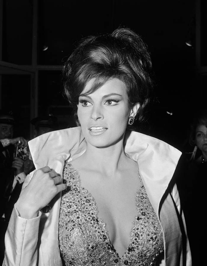 Raquel Welch at the 1966 Cannes Film Festival Blank Meme Template