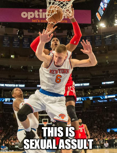 nba | THIS IS SEXUAL ASSULT | image tagged in nba | made w/ Imgflip meme maker