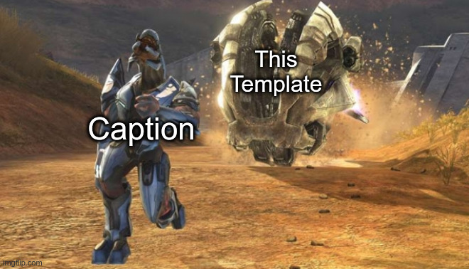 Elite running from a Chopper | This Template; Caption | image tagged in elite running from a chopper | made w/ Imgflip meme maker