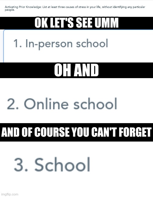 Online schools be like - Imgflip